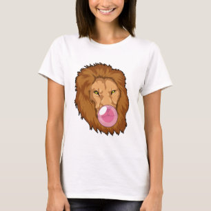 T-shirt Lion avec gomme Bubble