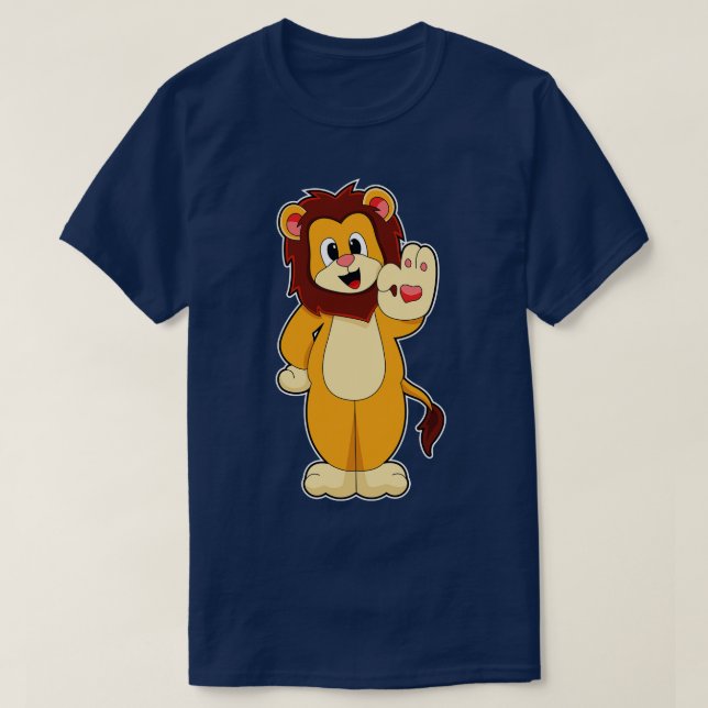 T-shirt Lion avec Mane (Design devant)