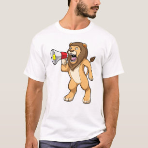 T-shirt Lion avec microphone