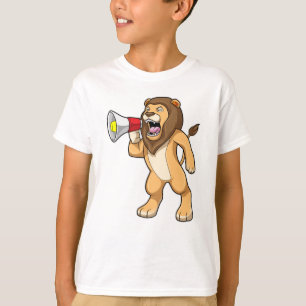 T-shirt Lion avec microphone