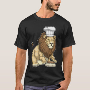 T-shirt Lion Baker Chef casquette