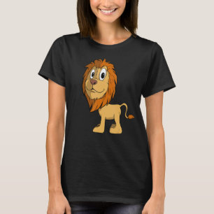 T-shirt Lion Big Cat Zoo Wilderness Safari