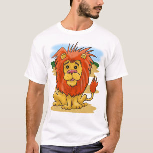 T-shirt Lion caricature