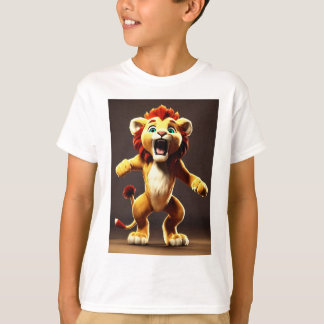 T-shirt Lion caricature