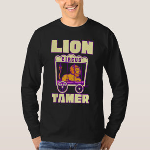 T-shirt Lion Circus Tamer Enchanter Circus