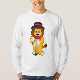 T-shirt Lion comme Gentleman avec Casquette