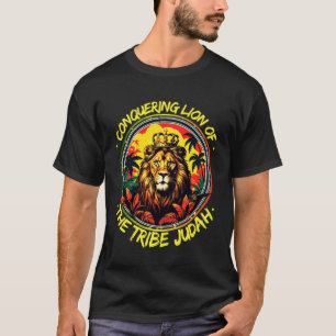T-shirt Lion conquérant de la tribu de Juda Hébreu Israéli
