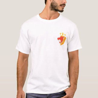 T-shirt Lion couronné par reggae de Rasta