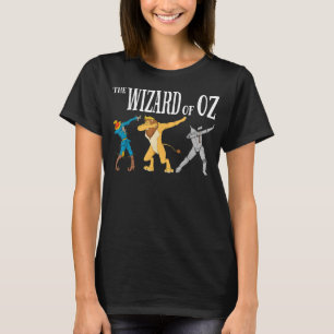 T-shirt Lion Cowardard Scarecrow Tin Man Le Magicien D'Oz
