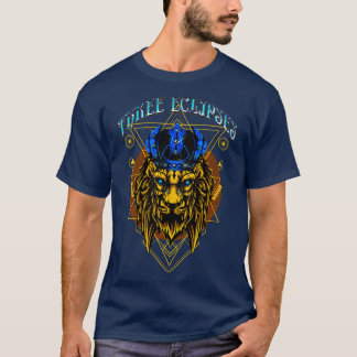T-shirt Lion Cyberpunk Dystopique Futuriste Postmoderne Sc