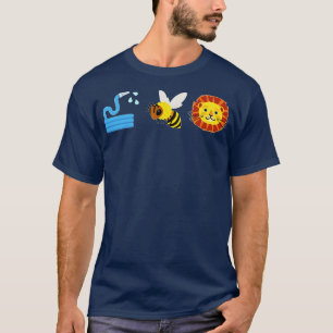 T-shirt lion d'abeille