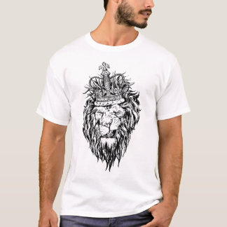 T-shirt Lion dans la couronne