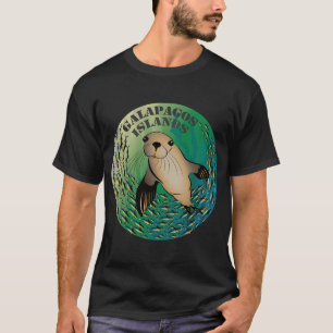 T-shirt Lion de mer îles Galapagos