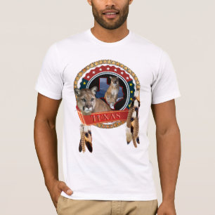 T-shirt Lion de montagne du Texas