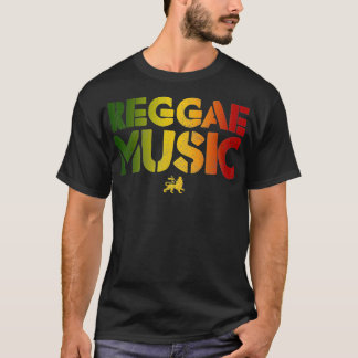 T-shirt Lion De Musique Reggae De Juda Rastafari Rasta Jam