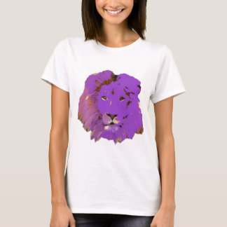T-SHIRT LION DE PURPLE