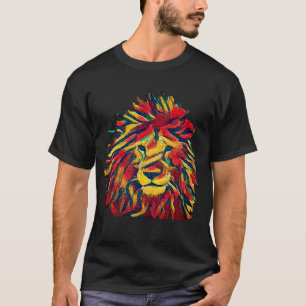 T-shirt Lion de Rasta