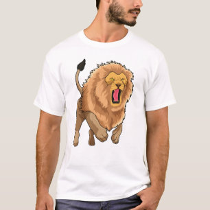 T-shirt Lion de saut