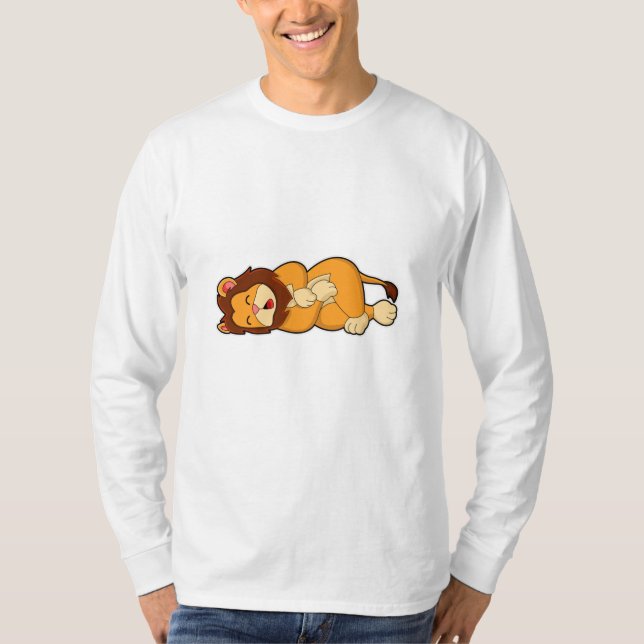 T-shirt Lion dormant (Devant)