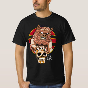 T-shirt Lion du gardien chinois - Foo Dog