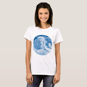 T-shirt Lion et agneau dans les nuages