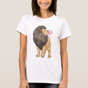 T-shirt Lion gomme à mâcher
