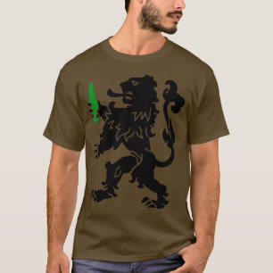 T-shirt Lion hollandais avec bière Kingsday Nederlandse le