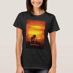 T-shirt Lion King Mufasa & Simba au coucher du soleil