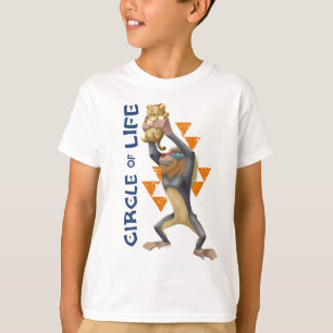 T-shirt Lion King Rafiki présente Simba Graphic