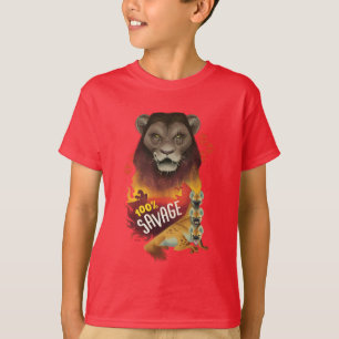 T-shirt Lion King Scar & Hyenas "100% d'économie"