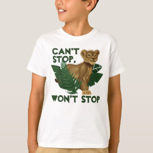 T-shirt Lion King   Simba Dans La Jungle