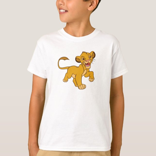T-shirt Lion King Simba marche Disney (Devant)