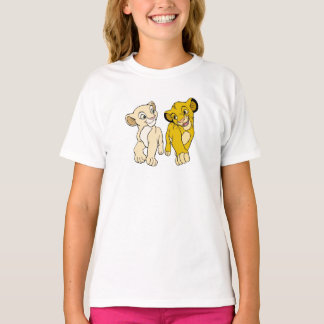 T-shirt Lion King's Simba & Nala souriant Disney