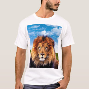T-shirt Lion le roi de la forêt