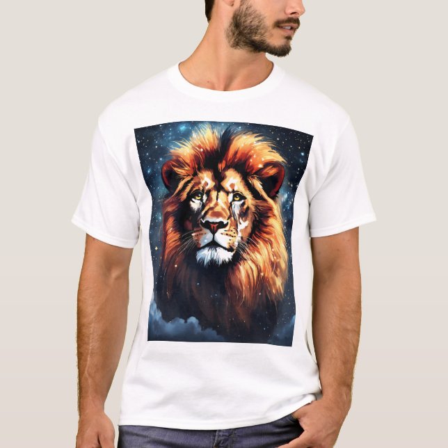 T-shirt Lion Lisse (Devant)