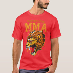 T-shirt Lion Mied Arts Martiaux Motivation Mixed martial a