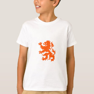 T-shirt Lion néerlandais de la Hollande Pays-Bas