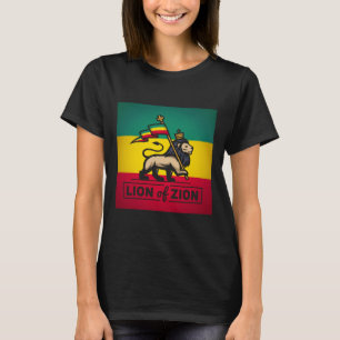 T-shirt Lion of Zion - Haile Selassie