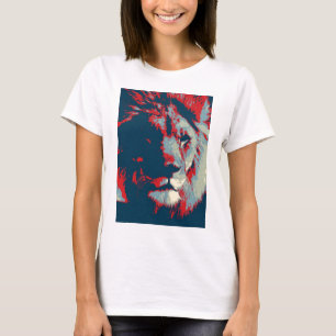 T-shirt Lion Pop Art