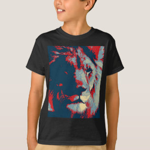 T-shirt Lion Pop Art