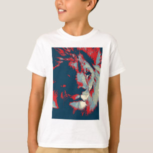 T-shirt Lion Pop Art