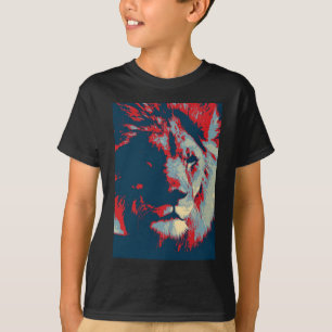 T-shirt Lion Pop Art