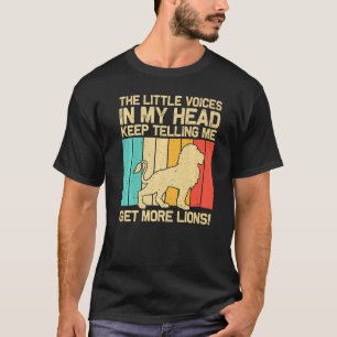 T-shirt Lion Pour Hommes Femmes Safari Africain Zoo Animal