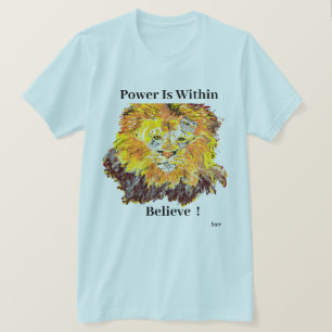 T-Shirt Lion  : Power 