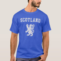 T-Shirt Lion Rampant Écossais