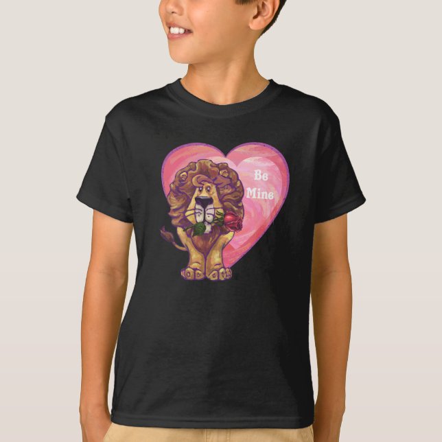 T-shirt Lion Saint Valentin (Devant)