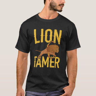 T-shirt Lion Tamer Circus Personnel Costume Carnaval Thème