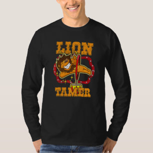 T-shirt Lion Tamer Interprète acrobatique Lion Circus