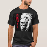 Lion Tête Modèle Mens Moderne Élégant Noir