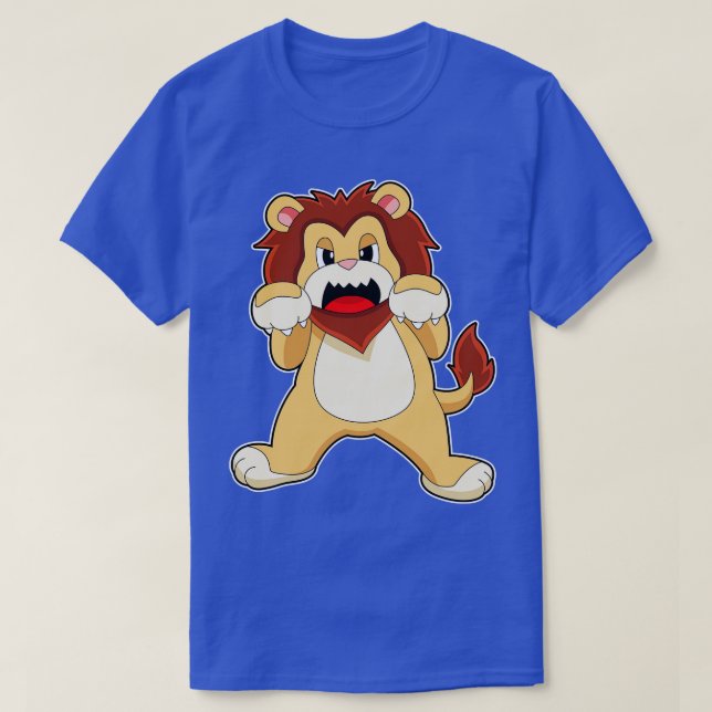 T-shirt Lion torche 3 (Design devant)